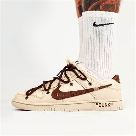 nike dunk latte ow v1|dunk latte goat.